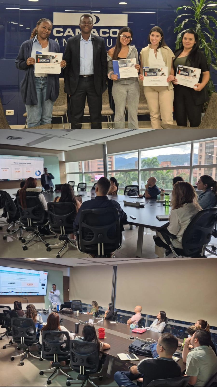 Cierre del curso Aprendamos de Finanzas para No Financieros — CAMACOL Antioquia